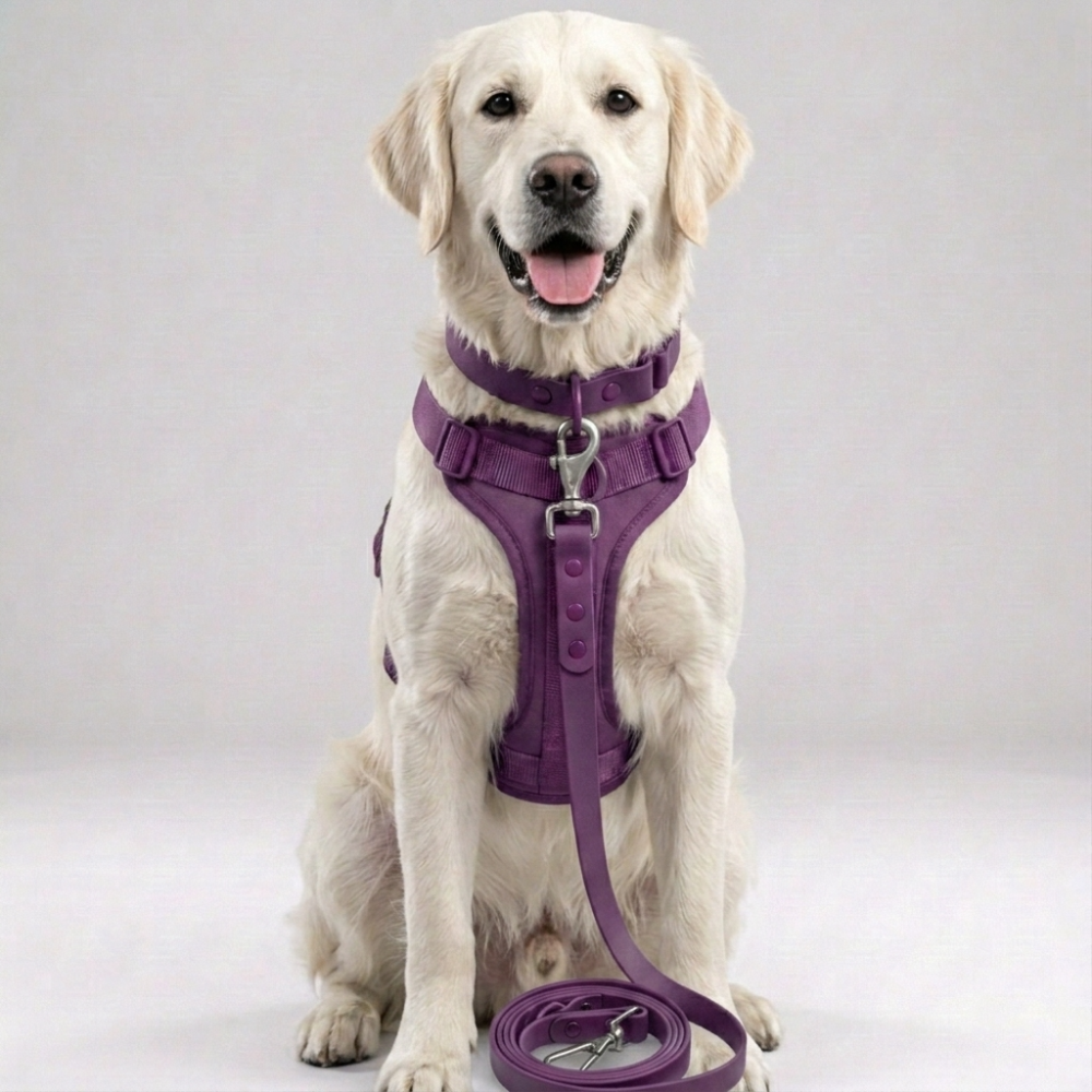 Skatrs 3 in 1 Adjustable Leash for Dogs (Cosmic Purple) Dogs-Collar, Leashes, harnesses Skatrs