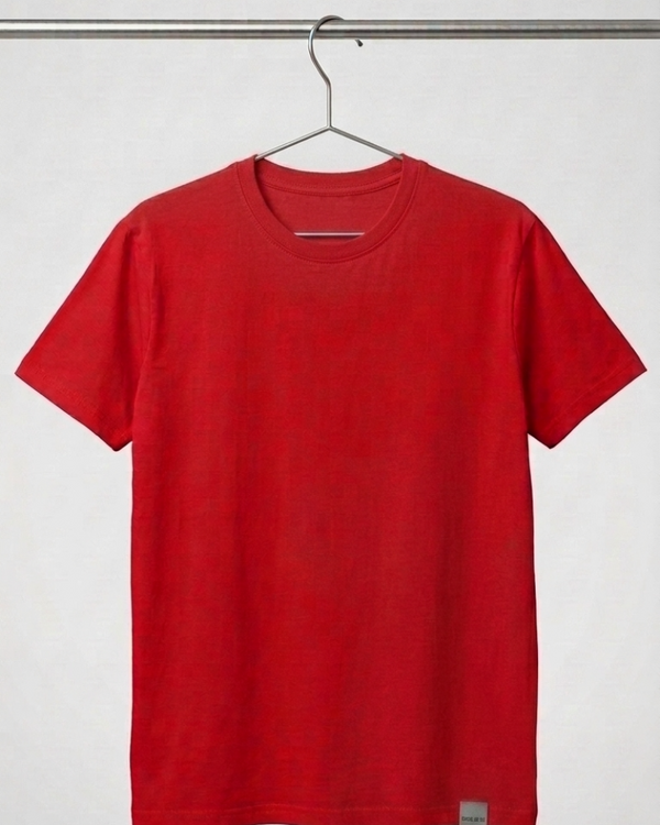 Skatrs Midnight Meow Oversized Tee for Men and Women (Red)