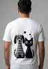 Skatrs Paws Together Oversized Tee for Men and Women (White) Pet Parent-Clothing & Accessories Skatrs