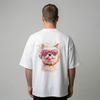 Skatrs Bubblegum Bark Oversized Tee for Men and Women (White) Pet Parent-Clothing & Accessories Skatrs