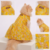 Skatrs Maharani Handcrafted Sherwani for Dogs and Cats (Sunshine Gold) Both-Clothing & Accessories Skatrs