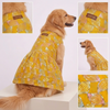 Skatrs Maharani Handcrafted Sherwani for Dogs and Cats (Sunshine Gold) Both-Clothing & Accessories Skatrs