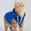 Skatrs Breezy Hoodie with Pockets for Dog and Cats (Blue)