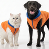 Skatrs Sunset Splash In-Style Hoodie For Dogs and Cats (Orange & Blue) Both-Clothing & Accessories Skatrs XS