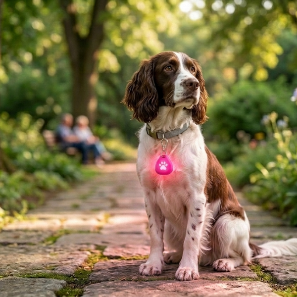 Skatrs PawGlow LED Charm (Pink)