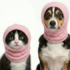 Skatrs Cold and Sound Protection Ear Muffs for Dogs and Cats (Pink) Both-Clothing & Accessories Skatrs L