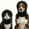 Skatrs Cold and Sound Protection Ear Muffs for Dogs and Cats (Black) Both-Clothing & Accessories Skatrs M