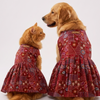 Skatrs Maharani Handcrafted Lehenga Dress for Dogs and Cats (Crimson Red) Both-Clothing & Accessories Skatrs XS