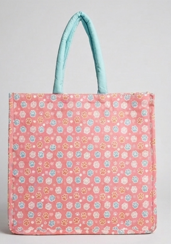 Skatrs Paw Print Tote Bag