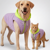 Skatrs Lilac Pop In-Style Hoodie For Dogs and Cats(Lilac & Neon Green) Both-Clothing & Accessories Skatrs