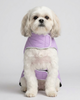 Skatrs Puffer Reversible Jacket for Dogs and Cats (Black/Lilac) Both-Clothing & Accessories Skatrs