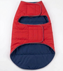 Skatrs Puffer Reversible Jacket for Dogs and Cats (Blue/Red) Both-Clothing & Accessories Skatrs