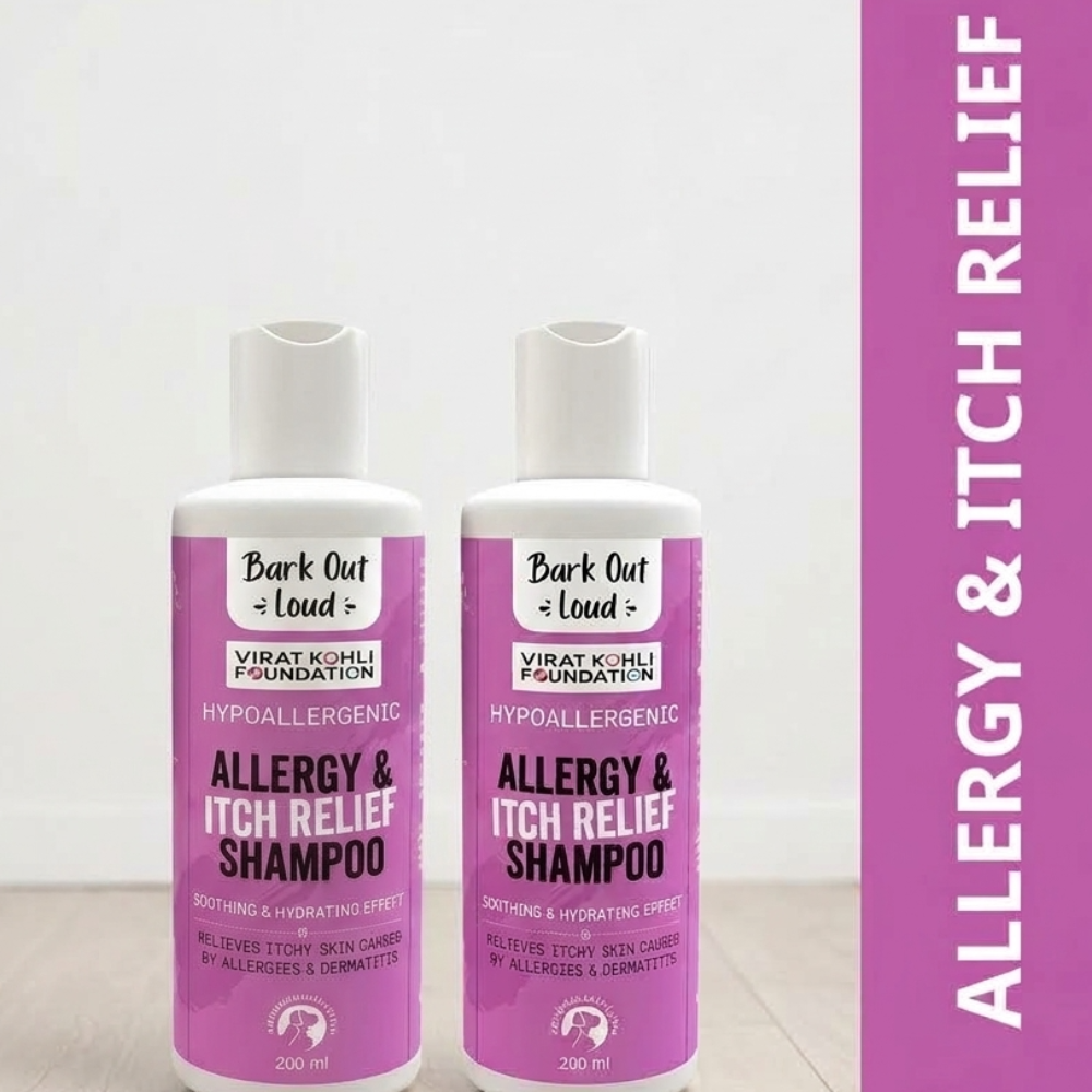 Bark Out Loud Allergy and Itch Relief Shampoo for Dogs and Cats