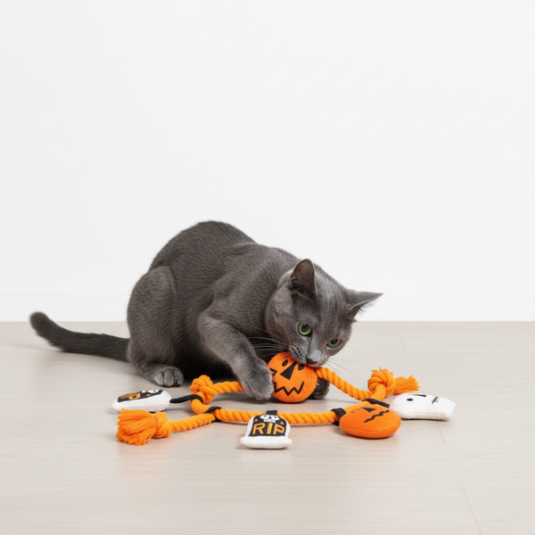 Skatrs Trick or Tug Rope Toy for Dogs