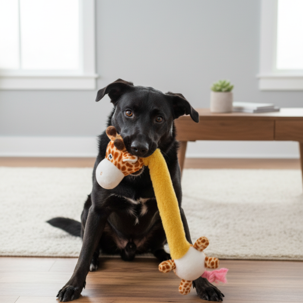 Skatrs Jolly Giraffe Plush for Dogs Both-Toys Skatrs