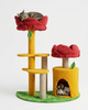 Skatrs Pawradise Tower Cat Tree for Cats and Kittens Cats-Toys Skatrs 32x15x38in