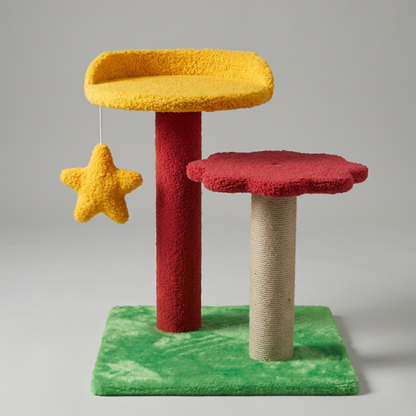 Skatrs Kitty Loft Cat Tree for Cats and Kittens
