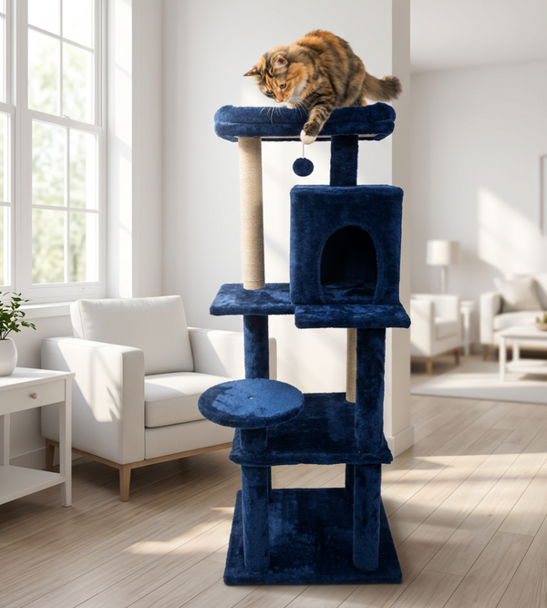 Skatrs Whisker Woods Cat Tree for Cats and Kittens