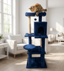 Skatrs Whisker Woods Cat Tree for Cats and Kittens Cats-Toys Skatrs 22x18x55in