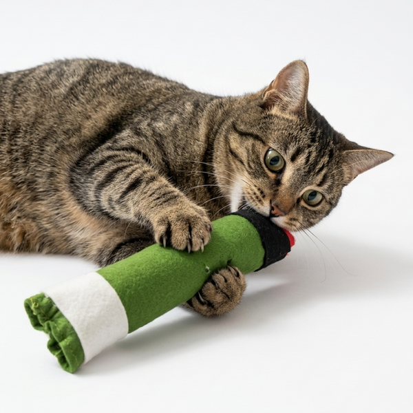 Skatrs Cig, Joint and Magic Mushroom Catnip Toys Combo for Cats