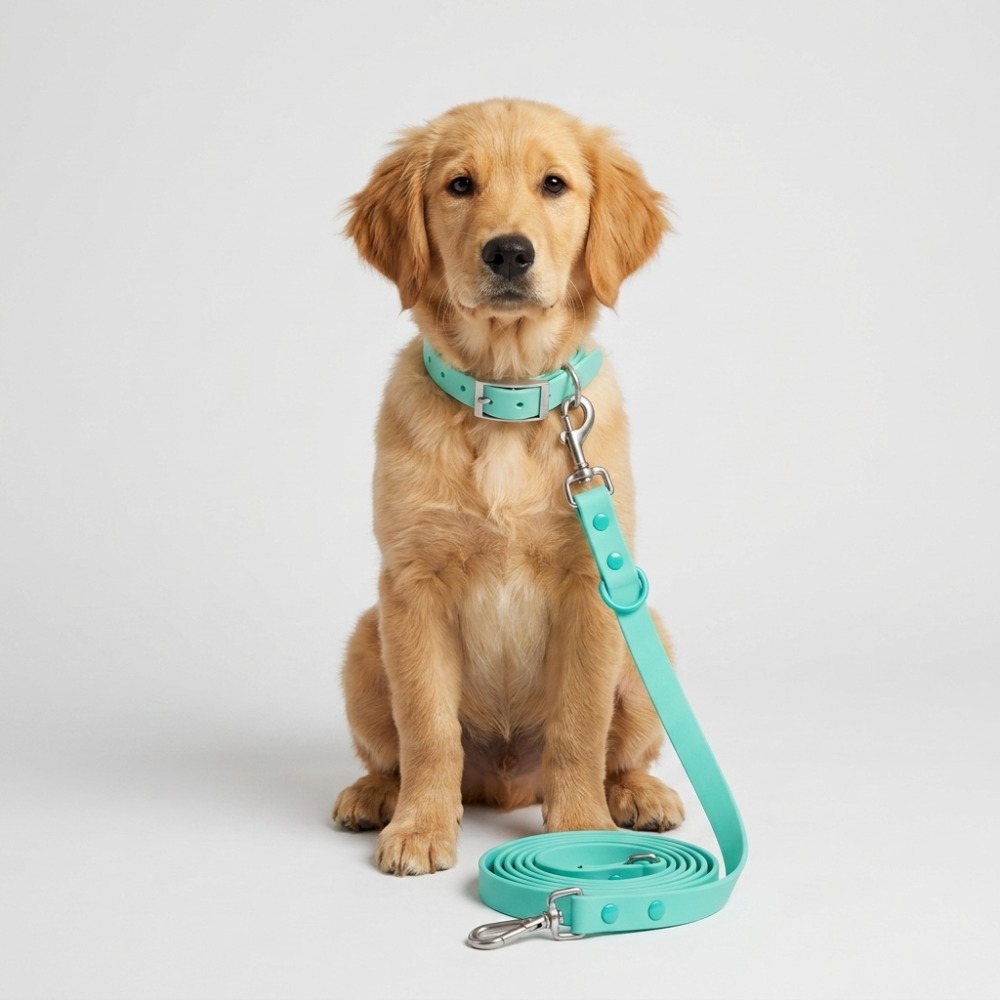 Skatrs 3 in 1 Adjustable Leash for Dogs (Aqua Teal) Dogs-Collar, Leashes, harnesses Skatrs