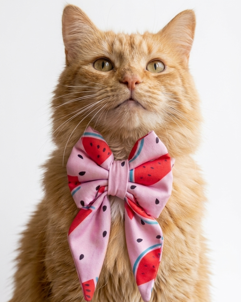 Skatrs Watermelon bowtie for Dogs and Cats Both-Clothing & Accessories Skatrs