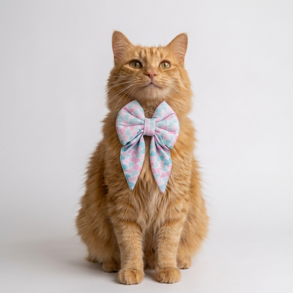 Skatrs Heart Bowtie for Dogs and Cats Both-Clothing & Accessories Skatrs