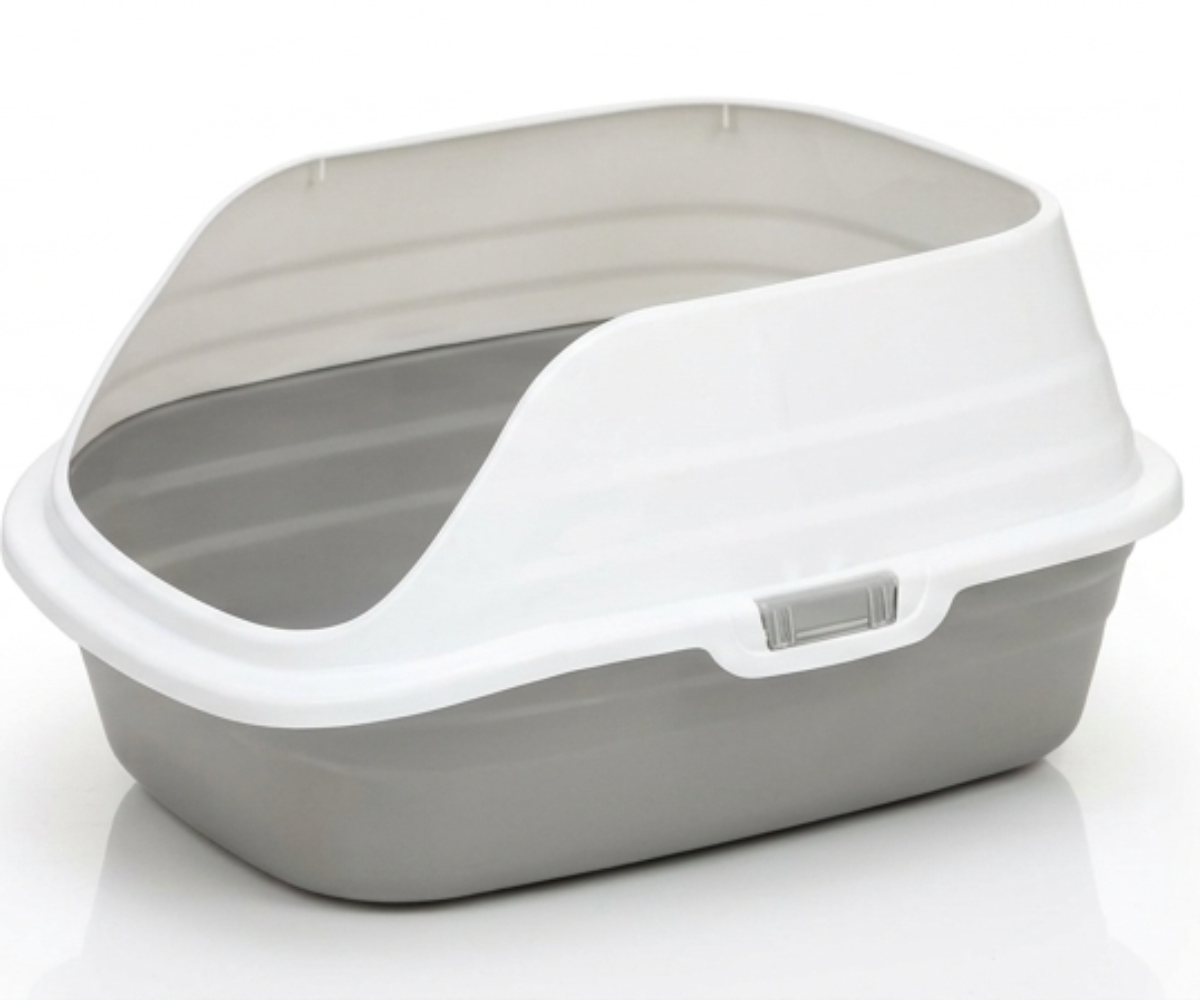 Skatrs High Sided Splash Proof & Spacious Litter Box for Cats Litter Supplies Skatrs