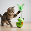 Skatrs Frog Feather Style Toy for Cats Cats-Toys Skatrs