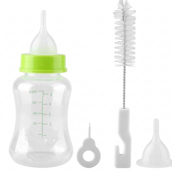 Skatrs Nursing Bottle Kit for Dogs and Cats (Colour may vary)
