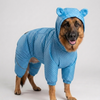 Skatrs Drizzle Dazzle Raincoat for Dogs (Light Blue) Dogs-Clothing & Accessories Skatrs