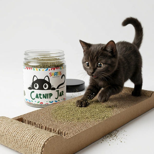 Skatrs Catnip Jar for Cats