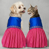 Skatrs Ethnic Lehenga Dress for Dogs and Cats (Royal Pink & Blue) Both-Clothing & Accessories Skatrs XS