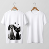 Skatrs Paws Together Oversized Tee for Men and Women (White) Pet Parent-Clothing & Accessories Skatrs S