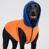 Skatrs Sunset Splash In-Style Hoodie For Dogs and Cats (Orange & Blue) Both-Clothing & Accessories Skatrs