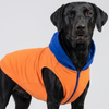 Skatrs Sunset Splash In-Style Hoodie For Dogs and Cats (Orange & Blue) Both-Clothing & Accessories Skatrs