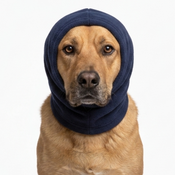 Skatrs Cold and Sound Protection Ear Muffs for Dogs and Cats (Blue)