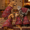 Skatrs Maharani Handcrafted Lehenga Dress for Dogs and Cats (Crimson Red) Both-Clothing & Accessories Skatrs