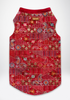 Skatrs Maharaja Handcrafted Sherwani for Dogs and Cats (Crimson Red) Both-Clothing & Accessories Skatrs