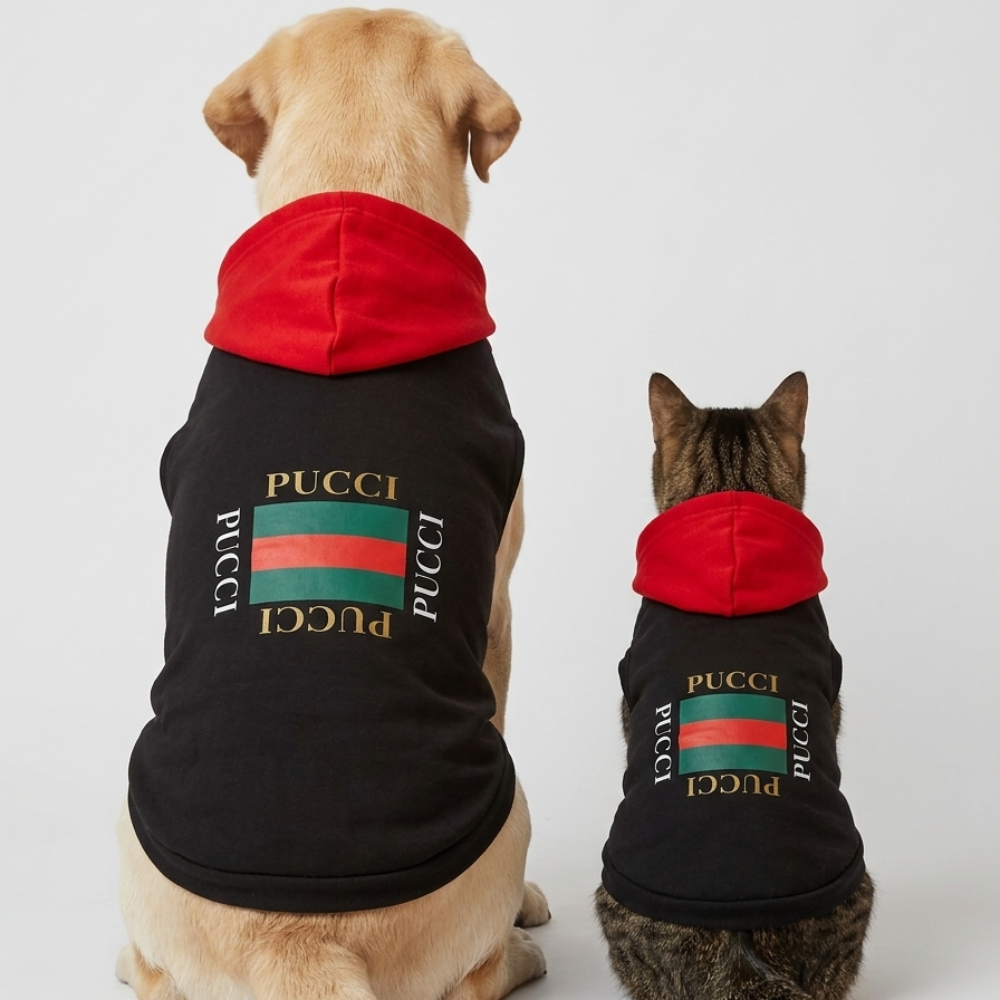 Pucci Hoodie For Dogs and Cats Both-Clothing & Accessories Skatrs