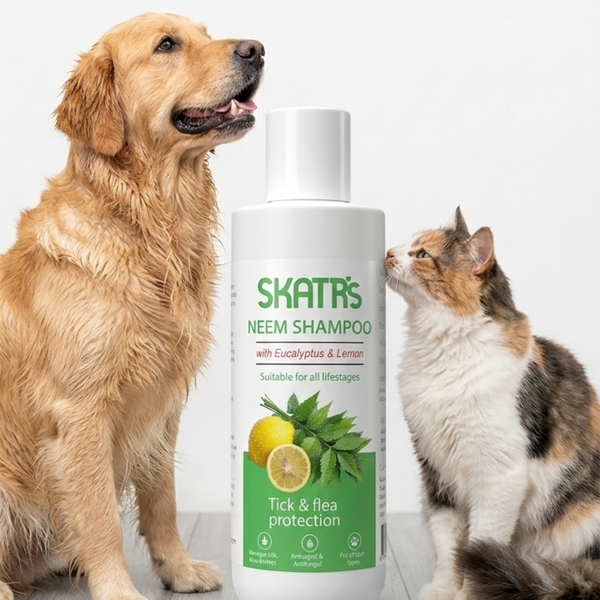 Skatrs Neem Shampoo for Cats & Dogs