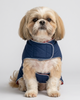 Skatrs Puffer Reversible Jacket for Dogs and Cats (Blue/Red) Both-Clothing & Accessories Skatrs