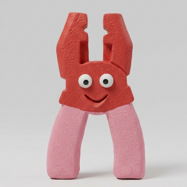 Skatrs Pliers Latex Chew Toy for Dogs (Pink)