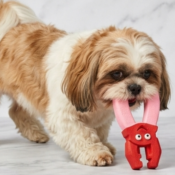 Skatrs Pliers Latex Chew Toy for Dogs (Pink)