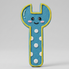 Skatrs Wrench Latex Chew Toy for Dogs (Blue)