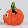 Skatrs Pumpkin Bull Head Latex Chew Toy for Dogs