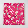 Skatrs Dog Print Blanket for Pets & Humans (Pink) Both-Bedding, Mats & Travel Supplies Skatrs