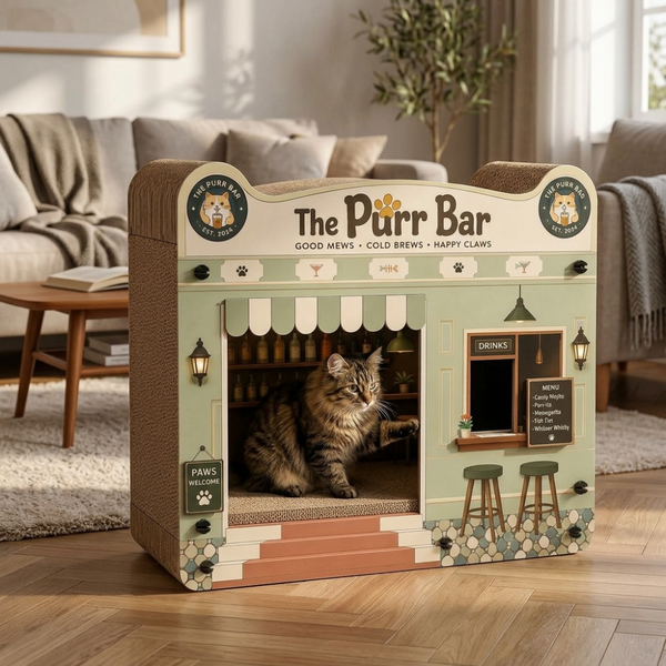 Skatrs The Purrr Bar Scratcher for Cats