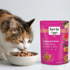Bark Out Loud Mackerel & Duck Chunks Gravy Adult Cat Wet Food Cats-Wet Food Bark Out Loud 12x85g