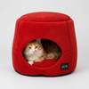 Skatrs Red Tent for Small Dogs and Cats Both-Bedding, Mats & Travel Supplies Skatrs